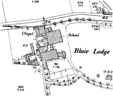 Map of Blairlodge School