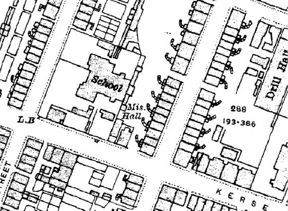 Map for Grangemouth Spiritualist Church