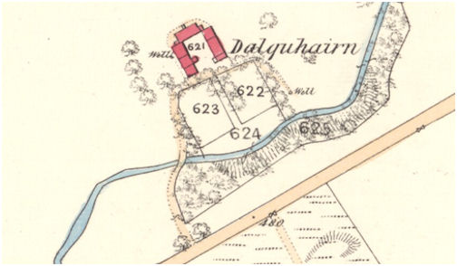 Dalquhairn OS Map