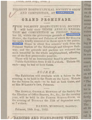 Falkirk Herald Advert