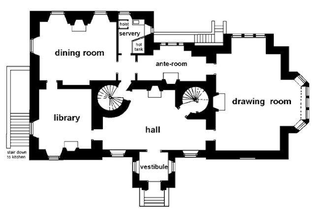 Plan of Stenhouse 1920
