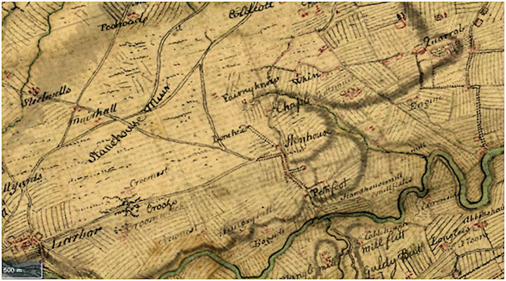 Roy Map of Stenhouse